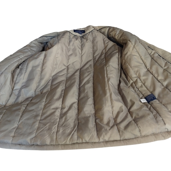 Mackintosh Women's Tan Hooded Quilted Winter Jacket Coat Size Large - Picture 6 of 8